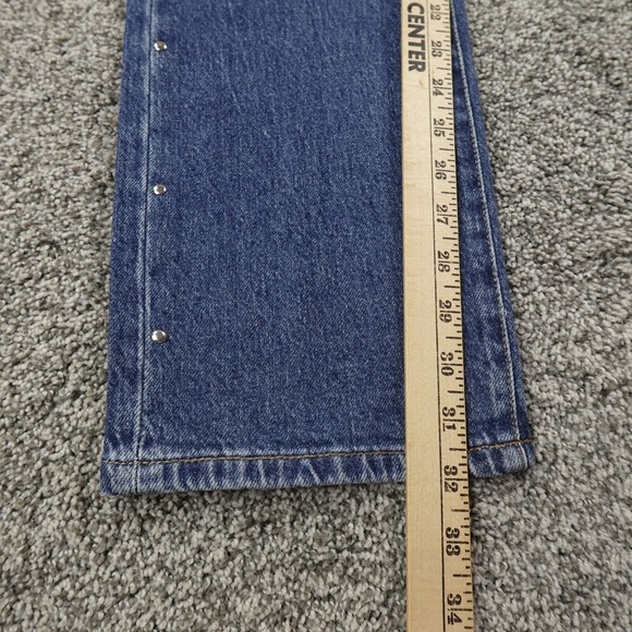 NEW Lucky Brand Jeans Womens 6 Dark Blue Denim Pants High Rise Straight Stretch - Picture 4 of 16